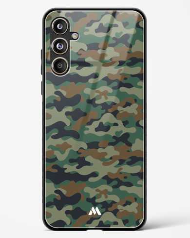 Jungle Camouflage Glass Case Phone Cover (Samsung)