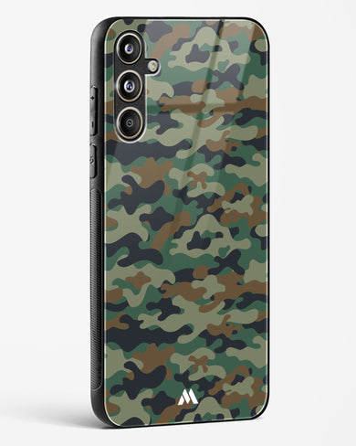 Jungle Camouflage Glass Case Phone Cover (Samsung)