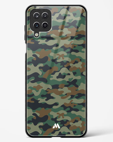 Jungle Camouflage Glass Case Phone Cover-(Samsung)