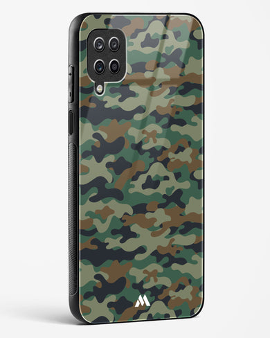 Jungle Camouflage Glass Case Phone Cover-(Samsung)