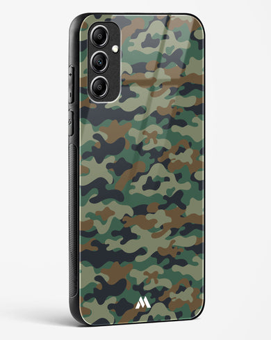 Jungle Camouflage Glass Case Phone Cover (Samsung)