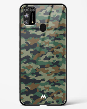 Jungle Camouflage Glass Case Phone Cover-(Samsung)