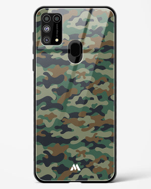 Jungle Camouflage Glass Case Phone Cover-(Samsung)