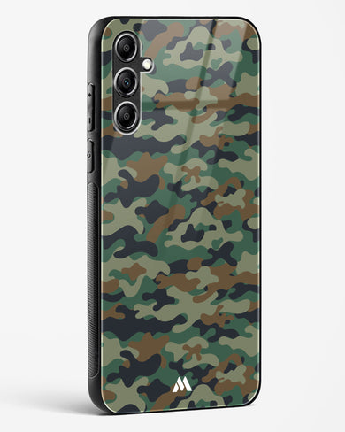 Jungle Camouflage Glass Case Phone Cover (Samsung)