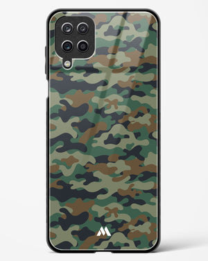 Jungle Camouflage Glass Case Phone Cover-(Samsung)