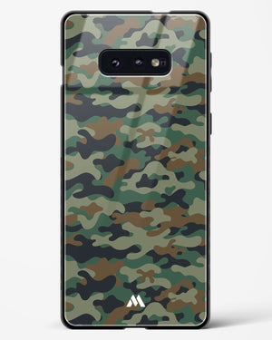 Jungle Camouflage Glass Case Phone Cover-(Samsung)