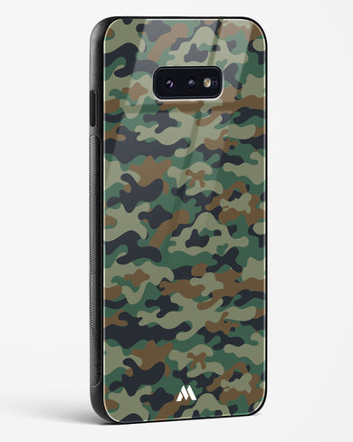 Jungle Camouflage Glass Case Phone Cover-(Samsung)