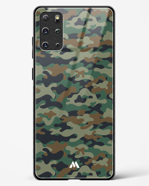 Jungle Camouflage Glass Case Phone Cover-(Samsung)