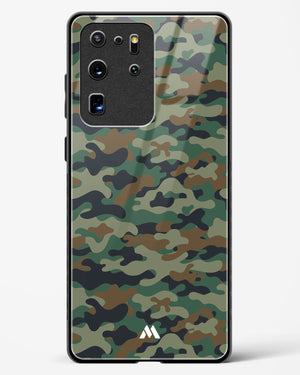 Jungle Camouflage Glass Case Phone Cover (Samsung)