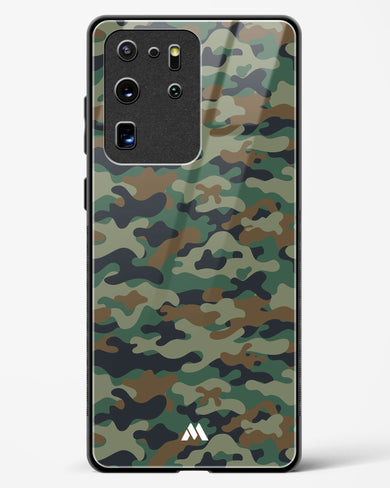Jungle Camouflage Glass Case Phone Cover (Samsung)
