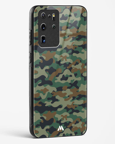 Jungle Camouflage Glass Case Phone Cover (Samsung)