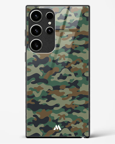 Jungle Camouflage Glass Case Phone Cover (Samsung)