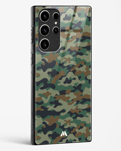 Jungle Camouflage Glass Case Phone Cover (Samsung)
