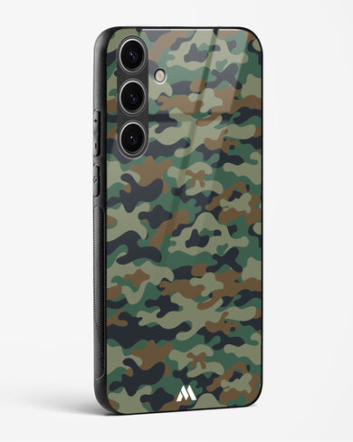 Jungle Camouflage Glass Case Phone Cover-(Samsung)