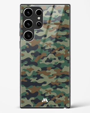 Jungle Camouflage Glass Case Phone Cover (Samsung)