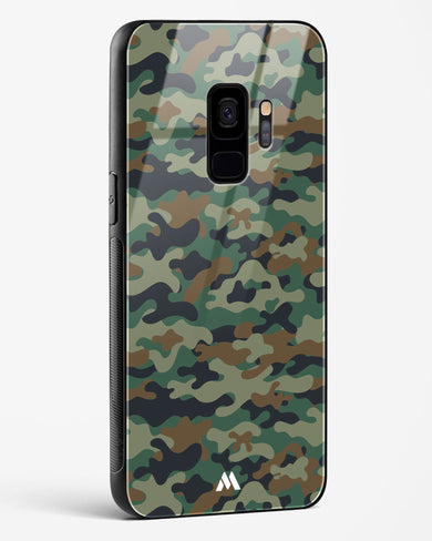 Jungle Camouflage Glass Case Phone Cover-(Samsung)