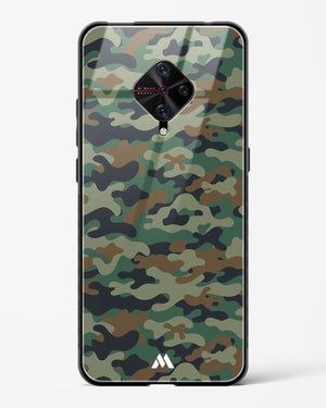 Jungle Camouflage Glass Case Phone Cover (Vivo)