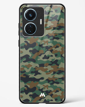 Jungle Camouflage Glass Case Phone Cover (Vivo)