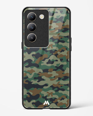 Jungle Camouflage Glass Case Phone Cover (Vivo)