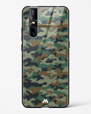 Jungle Camouflage Glass Case Phone Cover (Vivo)