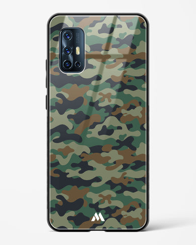 Jungle Camouflage Glass Case Phone Cover (Vivo)