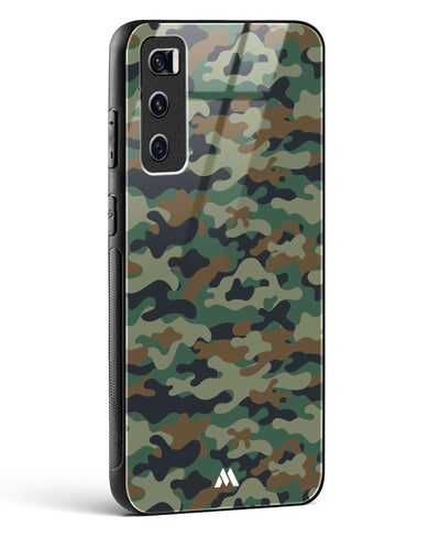 Jungle Camouflage Glass Case Phone Cover (Vivo)