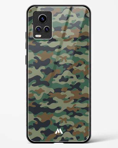 Jungle Camouflage Glass Case Phone Cover (Vivo)