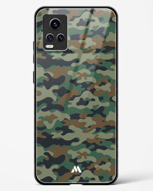 Jungle Camouflage Glass Case Phone Cover (Vivo)