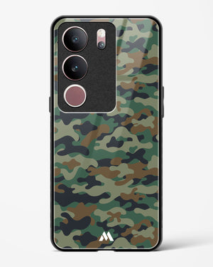 Jungle Camouflage Glass Case Phone Cover (Vivo)