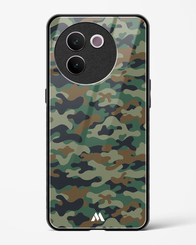 Jungle Camouflage Glass Case Phone Cover (Vivo)