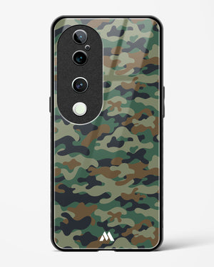Jungle Camouflage Glass Case Phone Cover (Vivo)