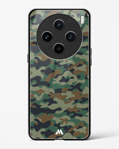 Jungle Camouflage Glass Case Phone Cover (Vivo)
