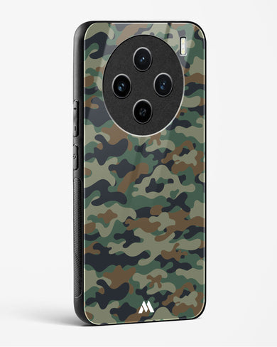 Jungle Camouflage Glass Case Phone Cover (Vivo)
