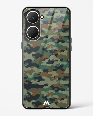 Jungle Camouflage Glass Case Phone Cover (Vivo)