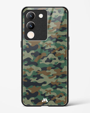Jungle Camouflage Glass Case Phone Cover (Vivo)