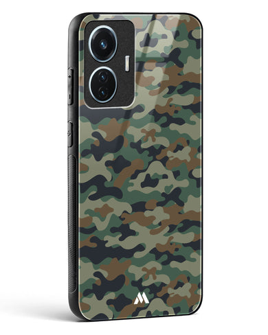 Jungle Camouflage Glass Case Phone Cover (Vivo)