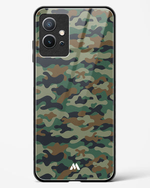 Jungle Camouflage Glass Case Phone Cover (Vivo)