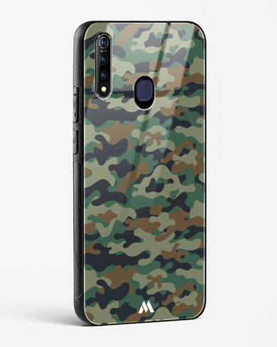 Jungle Camouflage Glass Case Phone Cover (Vivo)