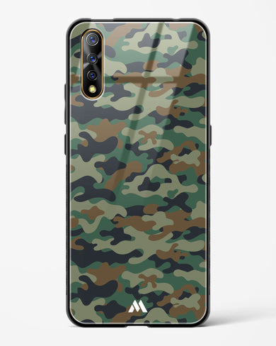 Jungle Camouflage Glass Case Phone Cover-(Vivo)