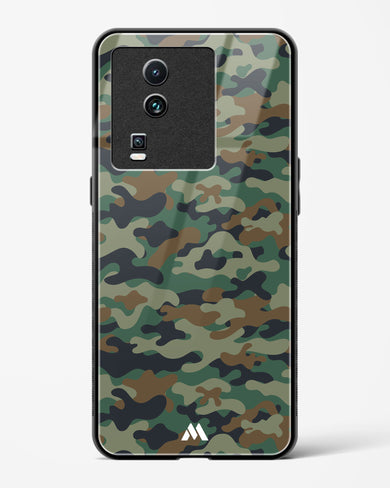 Jungle Camouflage Glass Case Phone Cover-(Vivo)