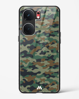 Jungle Camouflage Glass Case Phone Cover (Vivo)