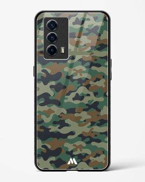 Jungle Camouflage Glass Case Phone Cover (Vivo)