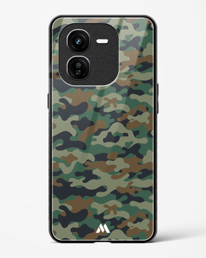 Jungle Camouflage Glass Case Phone Cover (Vivo)