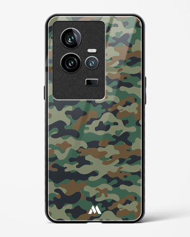 Jungle Camouflage Glass Case Phone Cover-(Vivo)