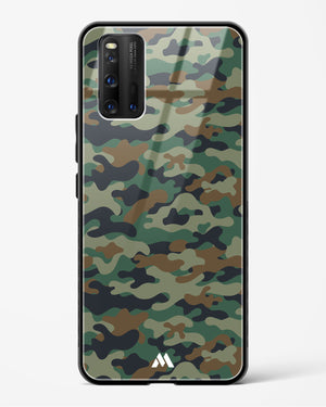 Jungle Camouflage Glass Case Phone Cover (Vivo)