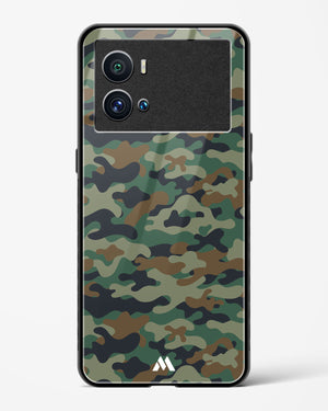 Jungle Camouflage Glass Case Phone Cover-(Vivo)