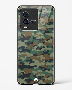 Jungle Camouflage Glass Case Phone Cover-(Vivo)