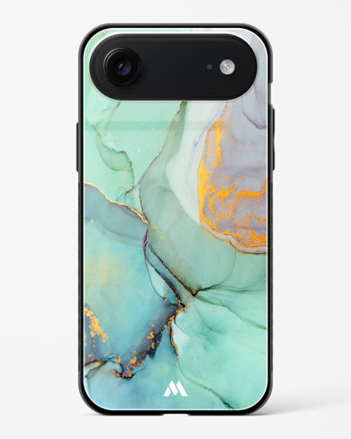 Green Shale Marble Glass Case Phone Cover (Apple)