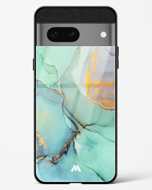 Green Shale Marble Glass Case Phone Cover (Google)