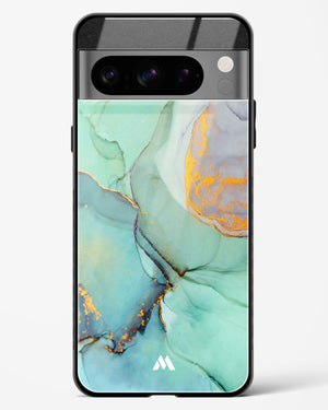 Green Shale Marble Glass Case Phone Cover-(Google)